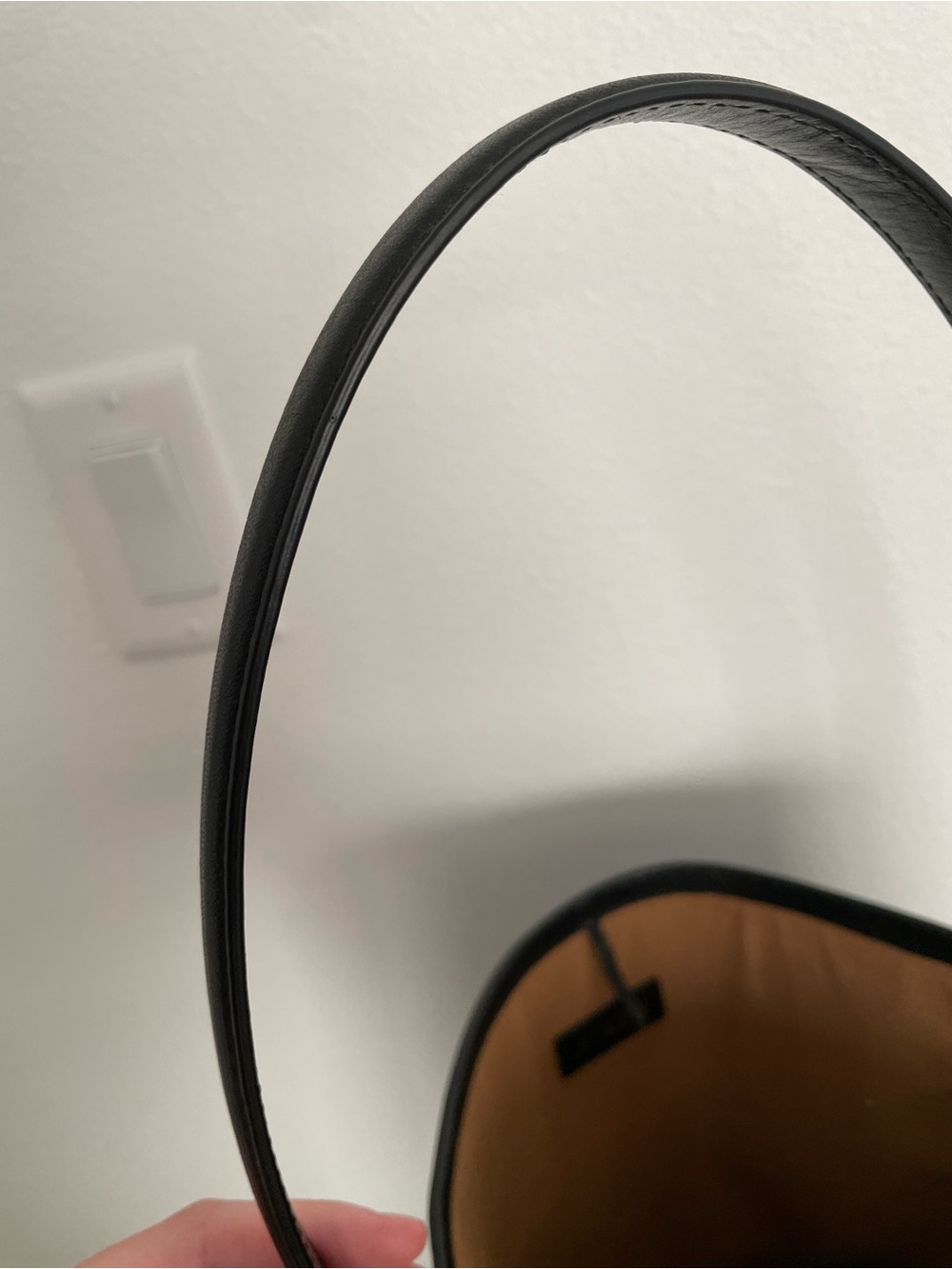 J. Crew Berkeley Bag Black Leather Bucket Bag - Picture 5 of 11